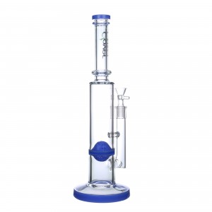 Clover Glass - 13" Apple Honeycomb Perc Water Pipe [WPB-336]